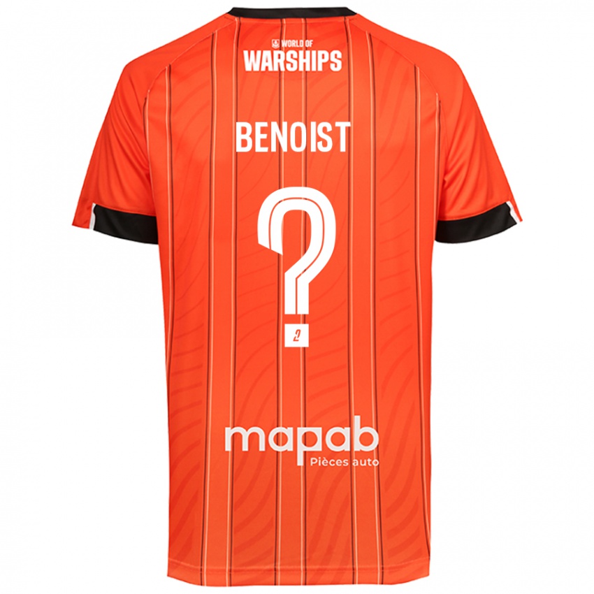 Kinder Baptiste Benoist #0 Orange Heimtrikot Trikot 2024/25 T-Shirt