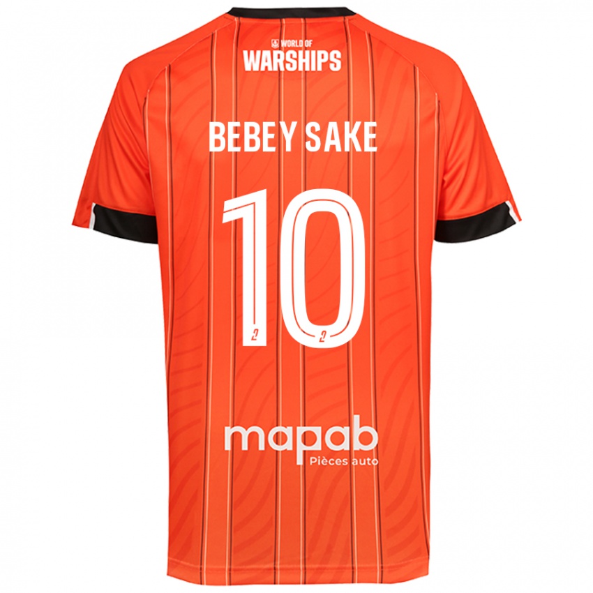 Kinder Mattéo Bebey Sake #10 Orange Heimtrikot Trikot 2024/25 T-Shirt