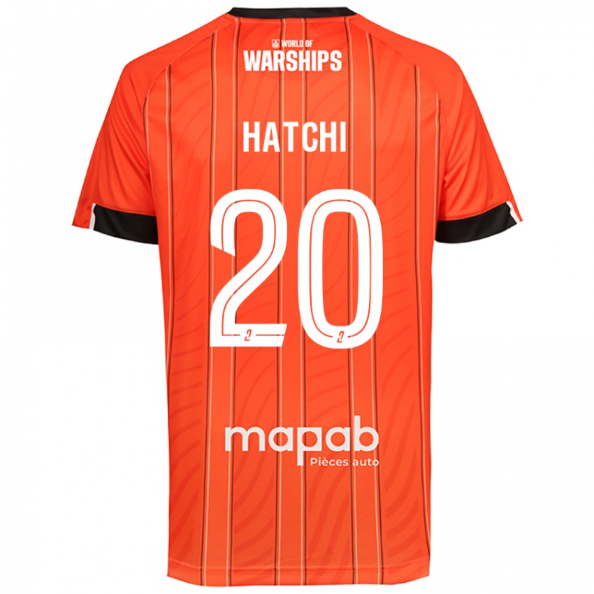 Kinder Jérémy Hatchi #20 Orange Heimtrikot Trikot 2024/25 T-Shirt