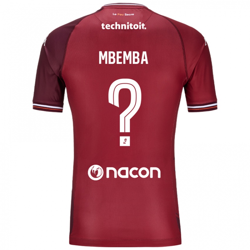 Kinder Abdallah Mbemba #0 Rot Granata Heimtrikot Trikot 2024/25 T-Shirt