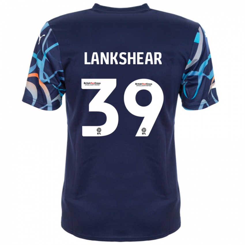 Kinder Alex Lankshear #39 Marineblau Auswärtstrikot Trikot 2024/25 T-Shirt