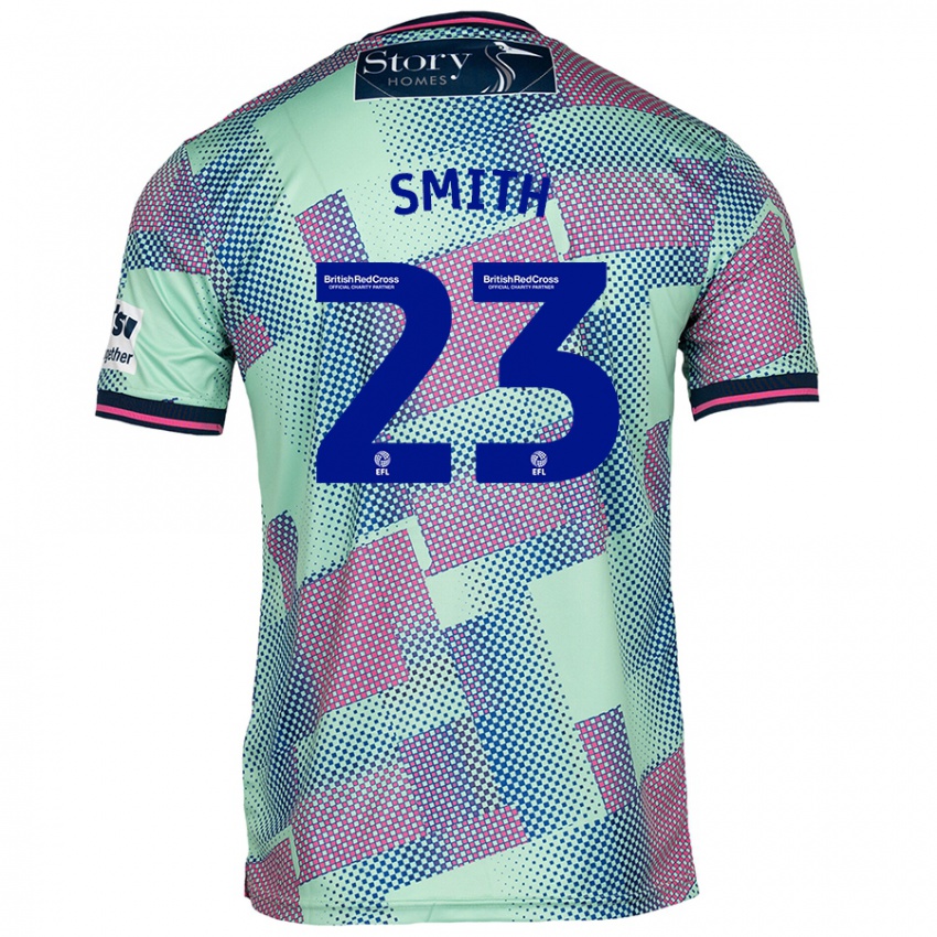 Kinder Jude Smith #23 Grün Auswärtstrikot Trikot 2024/25 T-Shirt