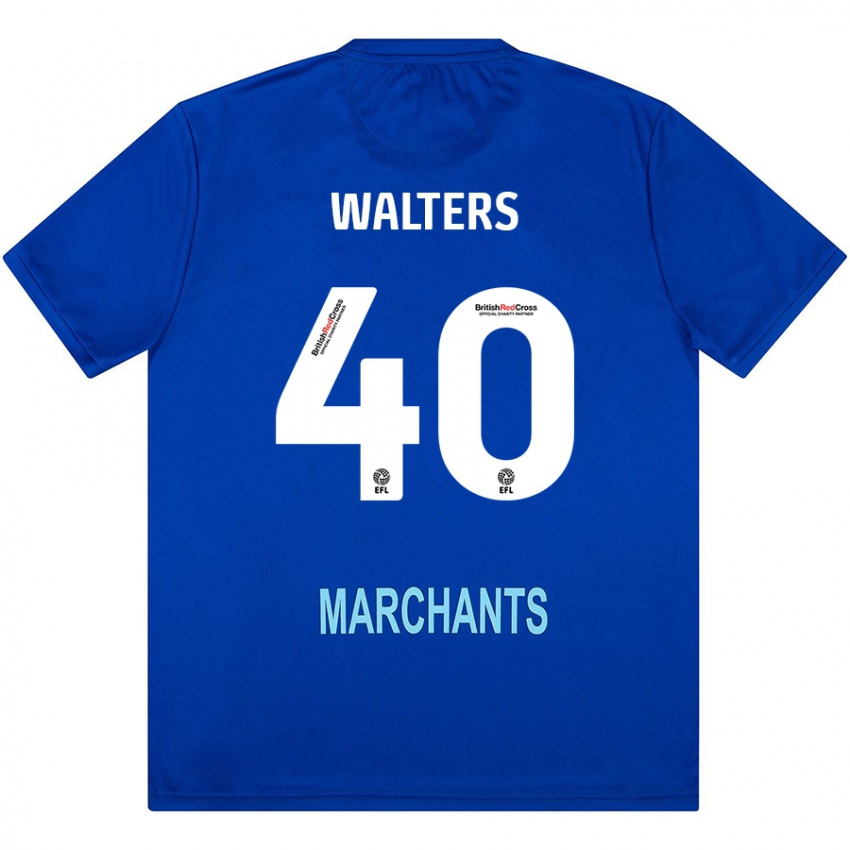 Kinder Cameron Walters #40 Grün Auswärtstrikot Trikot 2024/25 T-Shirt