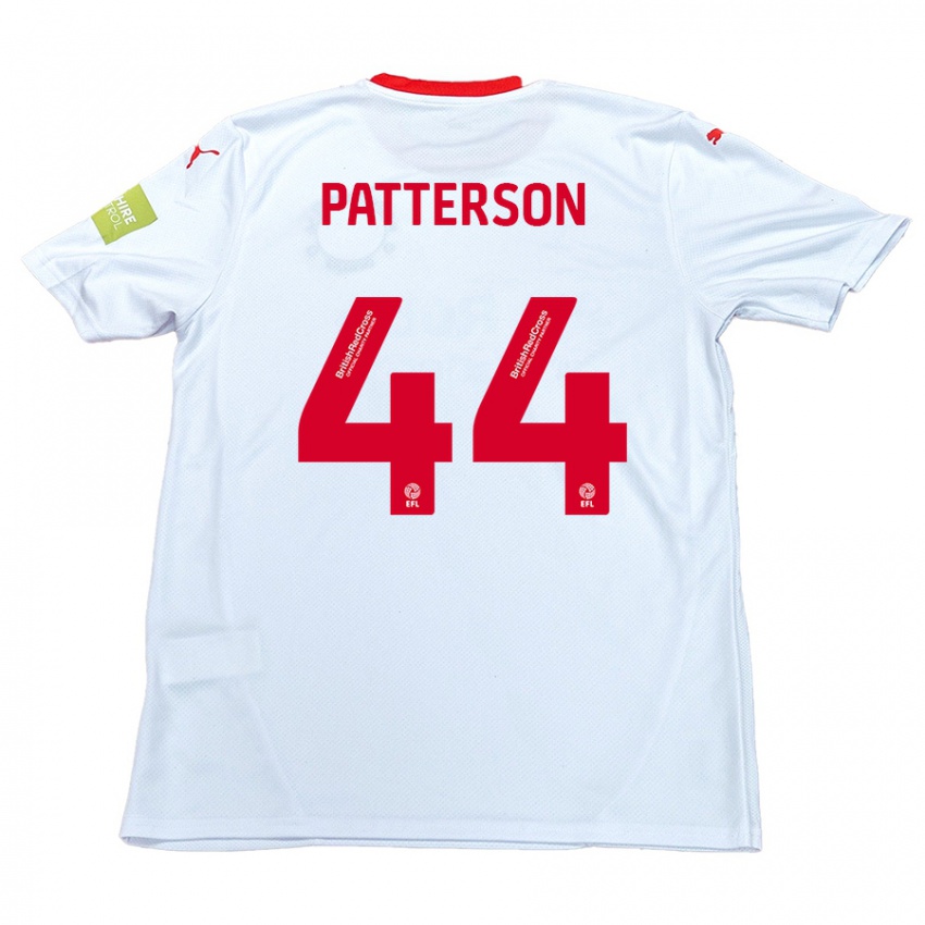 Kinder Phoenix Patterson #44 Weiß Auswärtstrikot Trikot 2024/25 T-Shirt