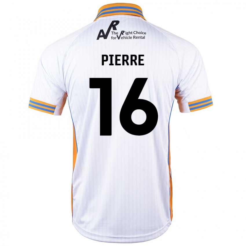 Kinder Aaron Pierre #16 Weiß Auswärtstrikot Trikot 2024/25 T-Shirt