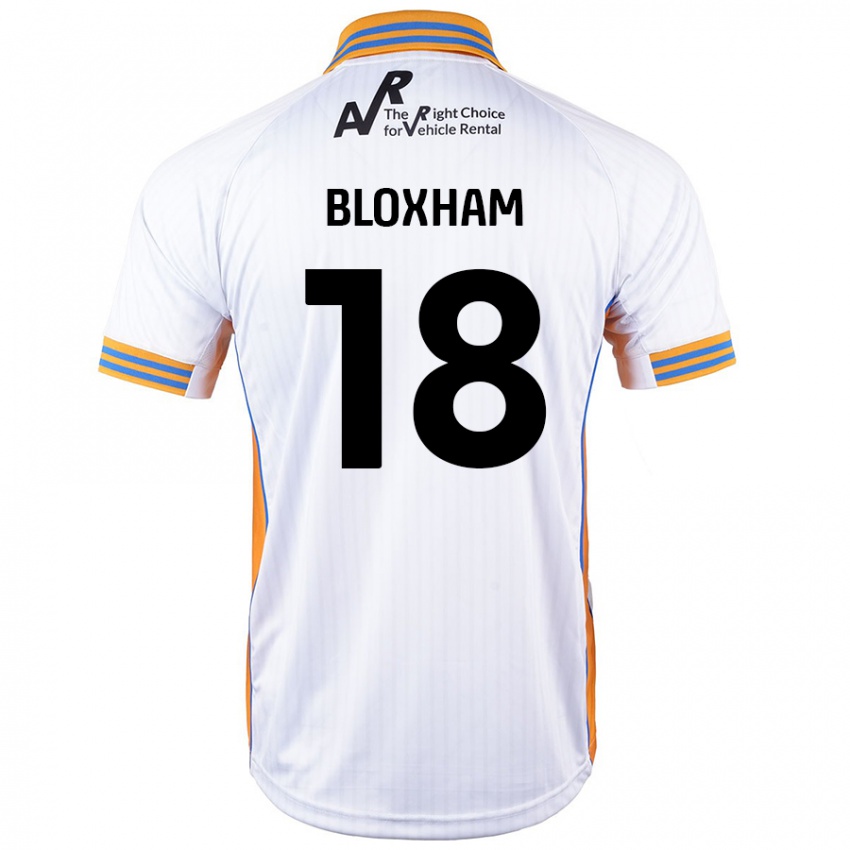 Kinder Tom Bloxham #18 Weiß Auswärtstrikot Trikot 2024/25 T-Shirt