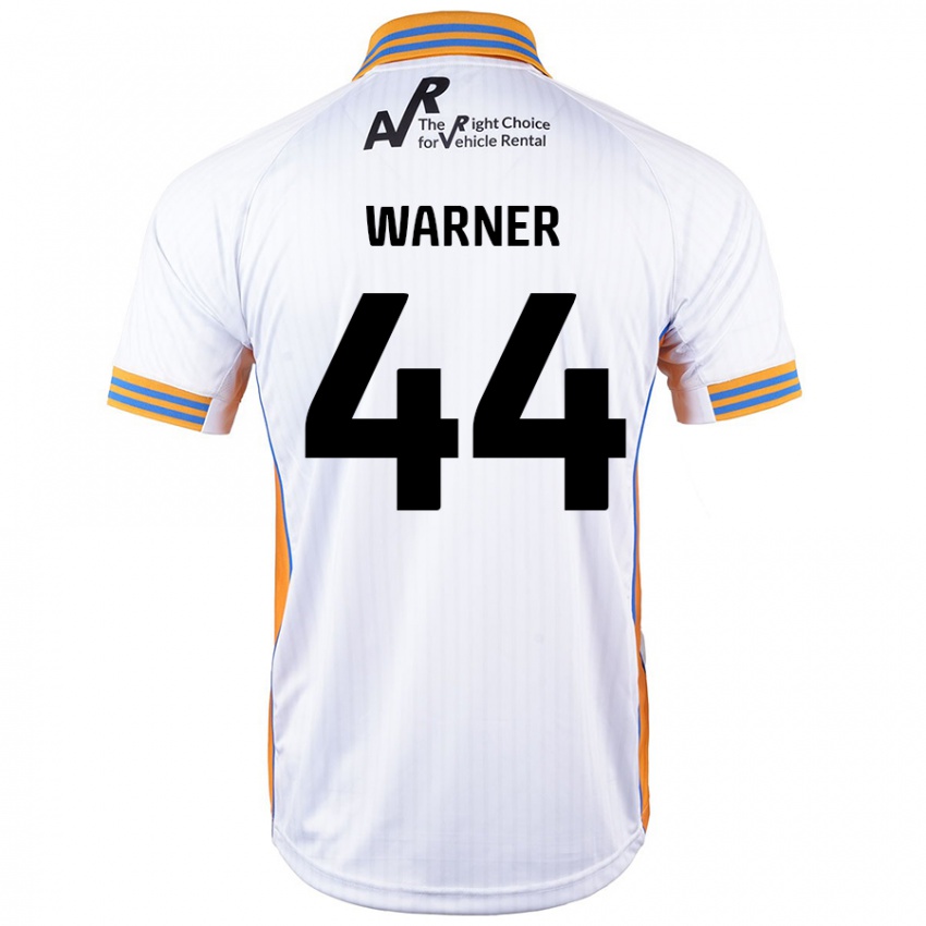 Kinder James Warner #44 Weiß Auswärtstrikot Trikot 2024/25 T-Shirt