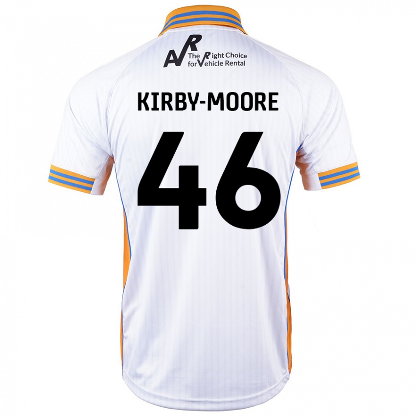 Kinder Harvey Kirby-Moore #46 Weiß Auswärtstrikot Trikot 2024/25 T-Shirt