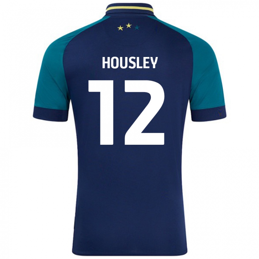 Kinder Autumn Housley #12 Marine Dunkelgrün Auswärtstrikot Trikot 2024/25 T-Shirt