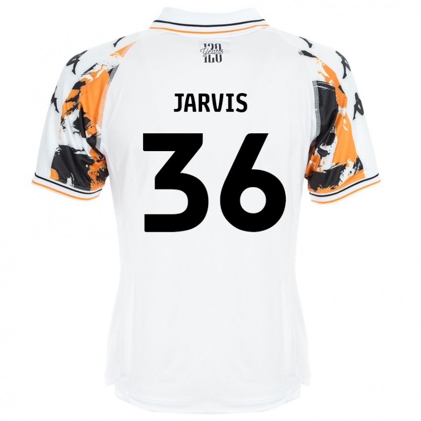 Kinder Will Jarvis #36 Weiß Auswärtstrikot Trikot 2024/25 T-Shirt