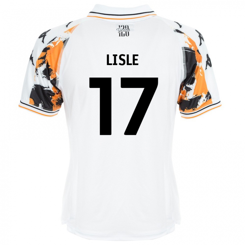 Kinder Mary Lisle #17 Weiß Auswärtstrikot Trikot 2024/25 T-Shirt