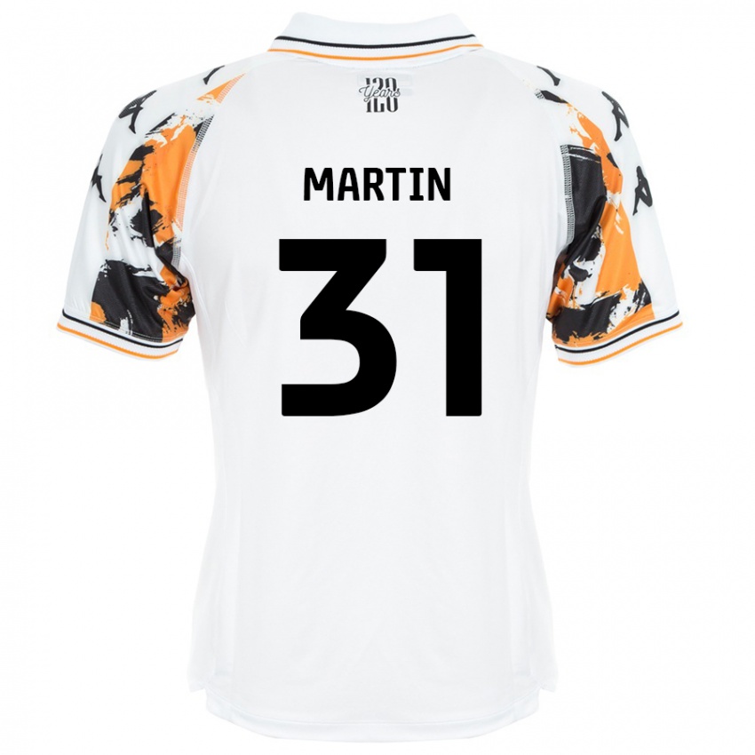 Kinder Faith Martin #31 Weiß Auswärtstrikot Trikot 2024/25 T-Shirt