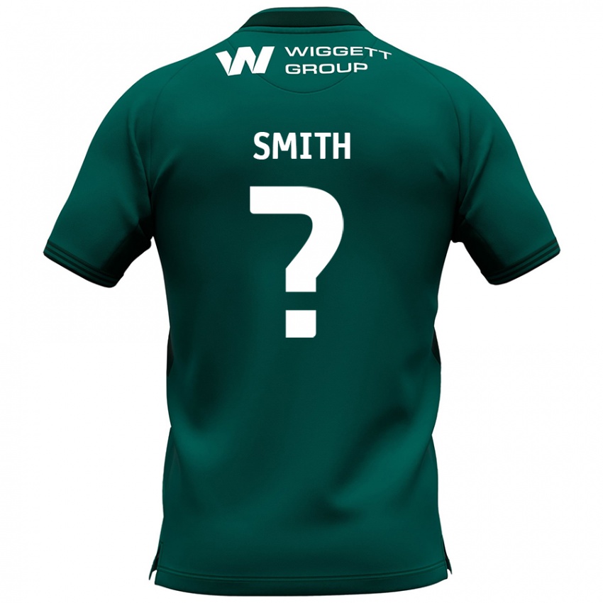 Kinder Kyle Smith #0 Grün Auswärtstrikot Trikot 2024/25 T-Shirt