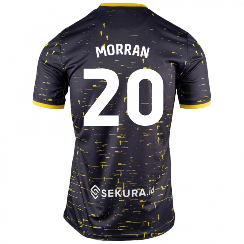 Kinder Eloise Morran #20 Schwarz Gelb Auswärtstrikot Trikot 2024/25 T-Shirt