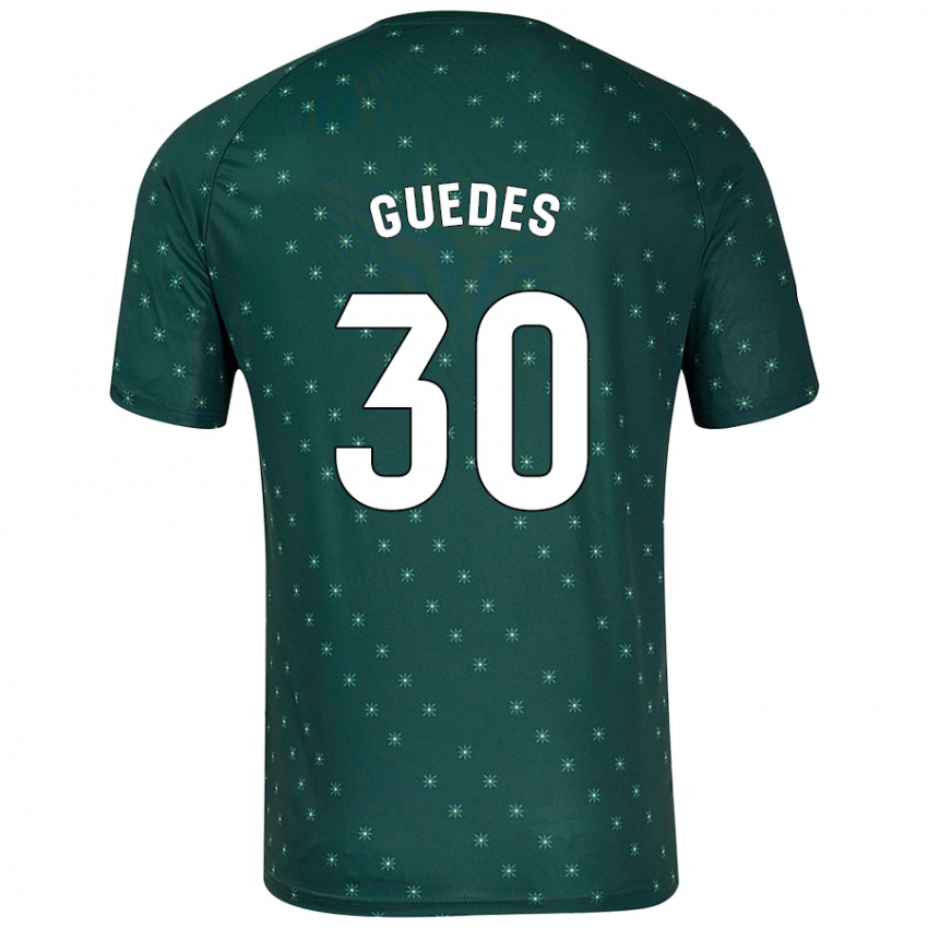 Kinder Gui Guedes #30 Dunkelgrün Auswärtstrikot Trikot 2024/25 T-Shirt