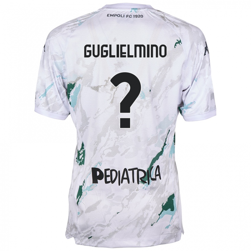 Kinder Federico Guglielmino #0 Grau Auswärtstrikot Trikot 2024/25 T-Shirt