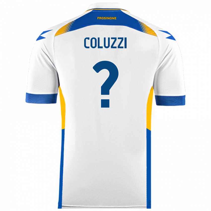 Kinder Alessandro Coluzzi #0 Weiß Auswärtstrikot Trikot 2024/25 T-Shirt