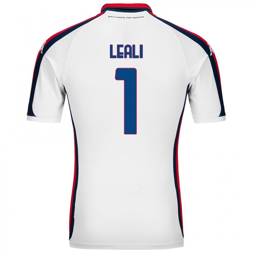 Kinder Nicola Leali #1 Weiß Auswärtstrikot Trikot 2024/25 T-Shirt