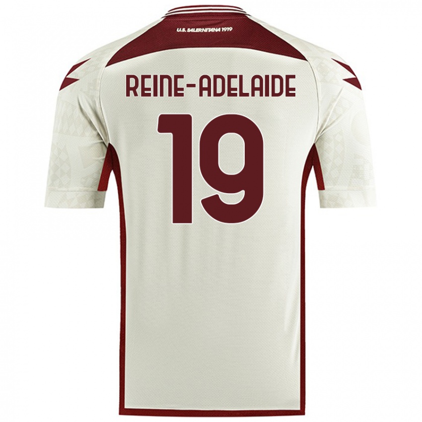 Kinder Jeff Reine-Adelaide #19 Cremefarben Auswärtstrikot Trikot 2024/25 T-Shirt