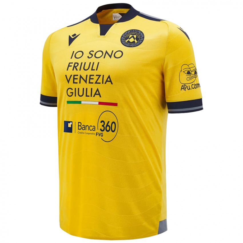 Kinder Gioele Venuti #0 Golden Auswärtstrikot Trikot 2024/25 T-Shirt