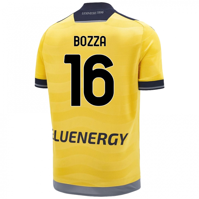 Kinder Mattia Bozza #16 Golden Auswärtstrikot Trikot 2024/25 T-Shirt