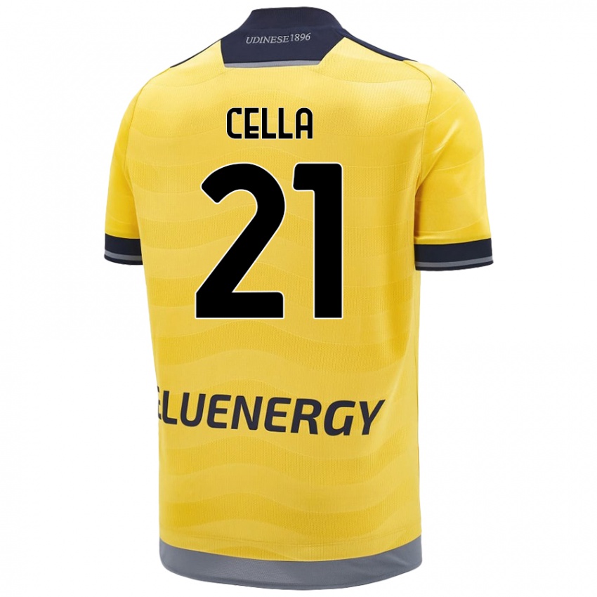 Kinder Leonardo Cella #21 Golden Auswärtstrikot Trikot 2024/25 T-Shirt