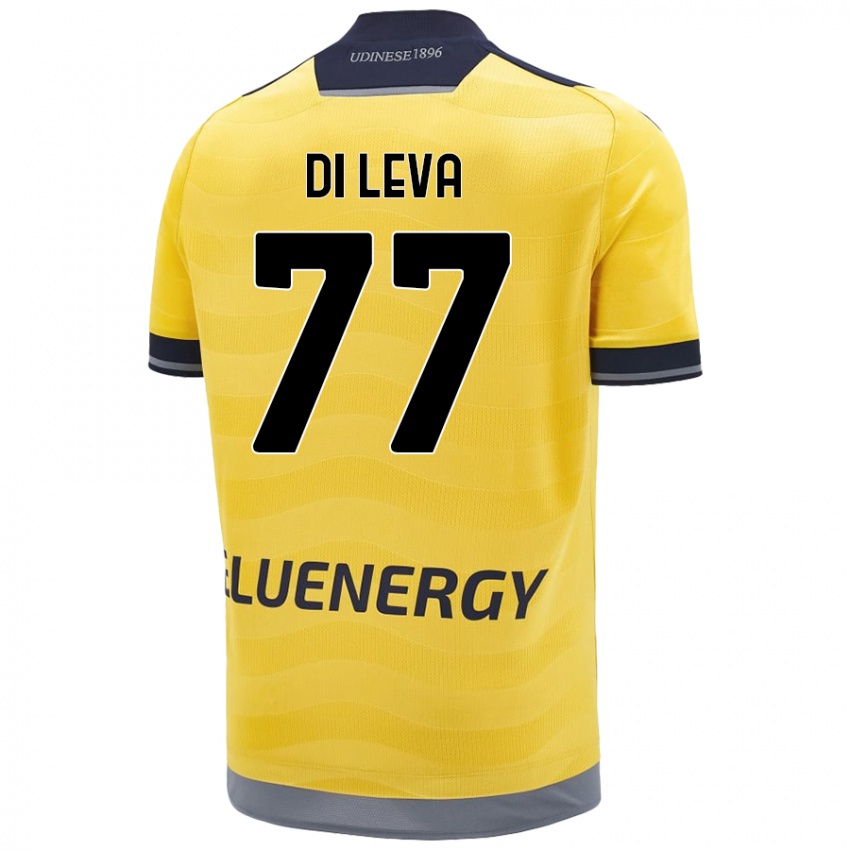 Kinder Vincenzo Di Leva #77 Golden Auswärtstrikot Trikot 2024/25 T-Shirt