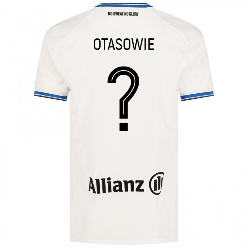 Kinder Owen Otasowie #0 Weiß Auswärtstrikot Trikot 2024/25 T-Shirt