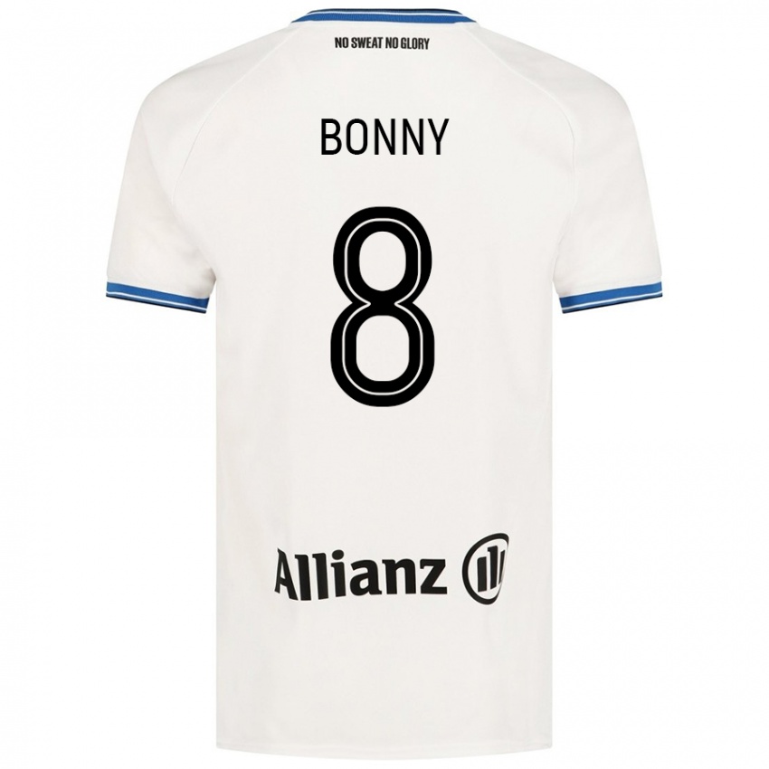 Kinder Chionne Bonny #8 Weiß Auswärtstrikot Trikot 2024/25 T-Shirt