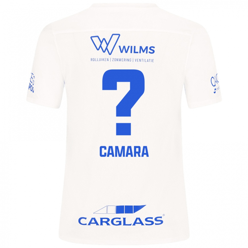 Kinder Ali Camara #0 Weiß Auswärtstrikot Trikot 2024/25 T-Shirt