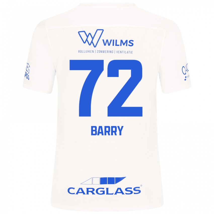 Kinder Alpha Barry #72 Weiß Auswärtstrikot Trikot 2024/25 T-Shirt