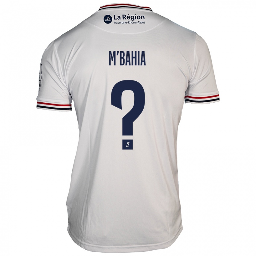 Kinder Ivan M'bahia #0 Weiß Auswärtstrikot Trikot 2024/25 T-Shirt