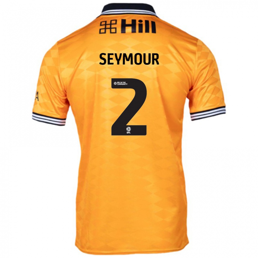 Herren Mayzee Seymour #2 Orange Heimtrikot Trikot 2024/25 T-Shirt