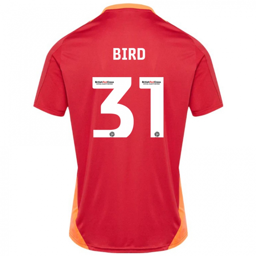 Herren Jay Bird #31 Blau Cremeweiß Auswärtstrikot Trikot 2024/25 T-Shirt