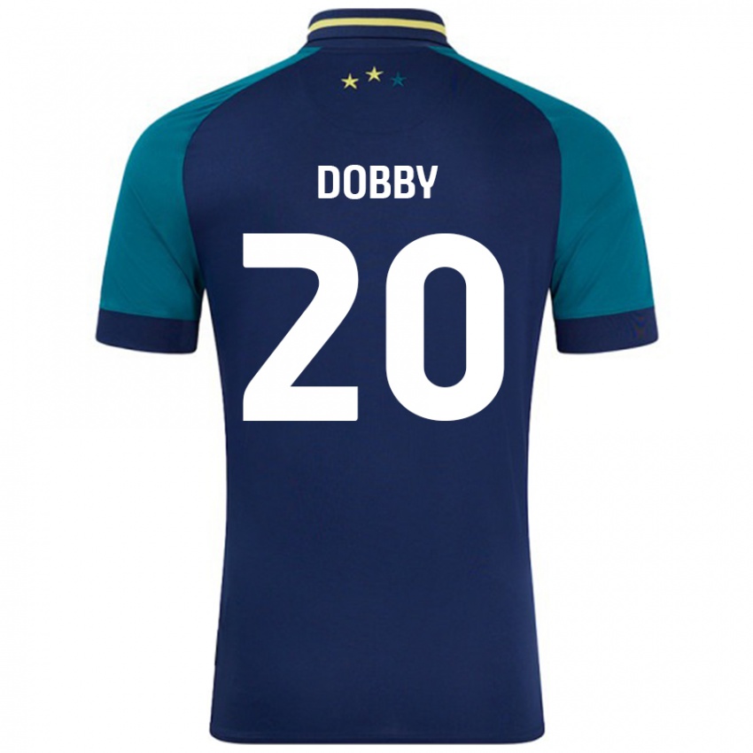 Herren Sarah Dobby #20 Marine Dunkelgrün Auswärtstrikot Trikot 2024/25 T-Shirt