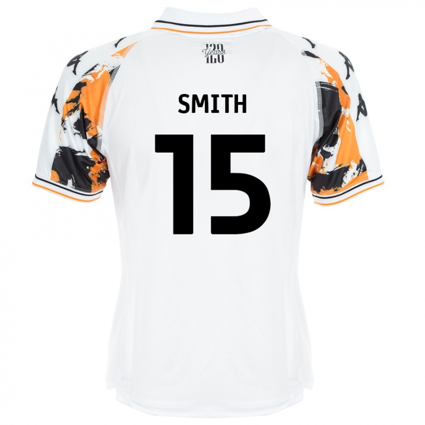 Herren Suey Smith #15 Weiß Auswärtstrikot Trikot 2024/25 T-Shirt