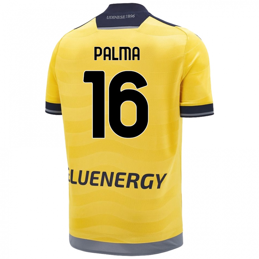 Herren Matteo Palma #16 Golden Auswärtstrikot Trikot 2024/25 T-Shirt