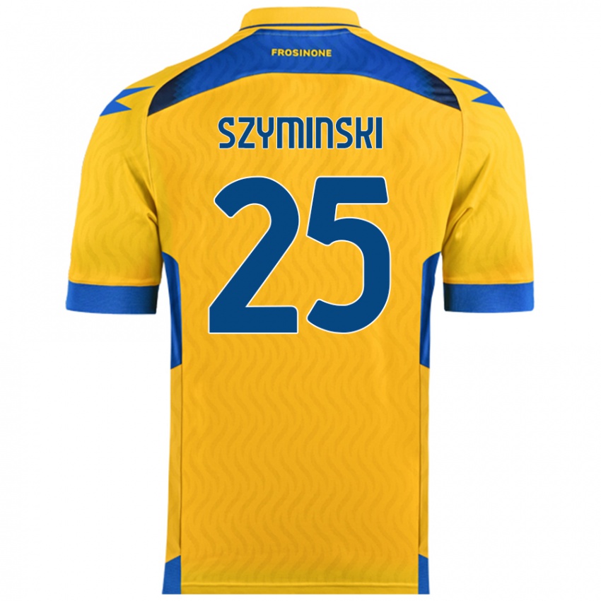 Damen Przemyslaw Szyminski #25 Gelb Heimtrikot Trikot 2024/25 T-Shirt