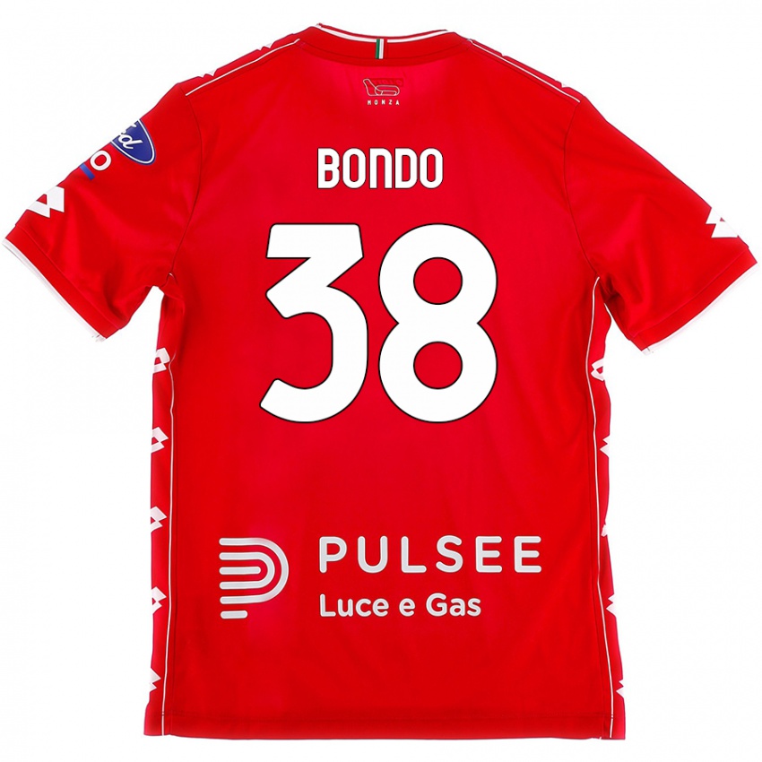 Damen Warren Bondo #38 Rot Weiß Heimtrikot Trikot 2024/25 T-Shirt