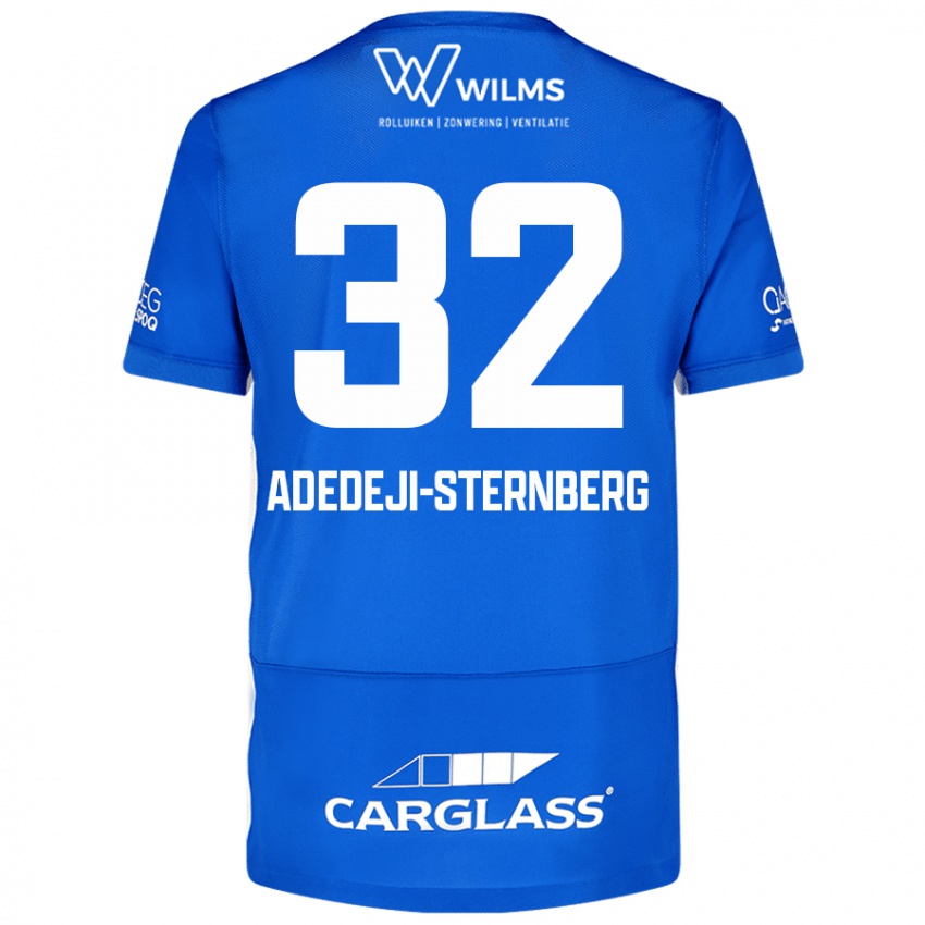 Damen Noah Adedeji-Sternberg #32 Blau Heimtrikot Trikot 2024/25 T-Shirt