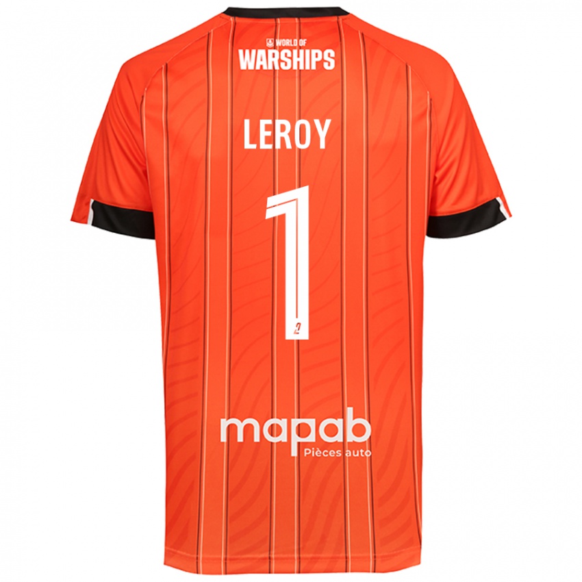 Damen Benjamin Leroy #1 Orange Heimtrikot Trikot 2024/25 T-Shirt