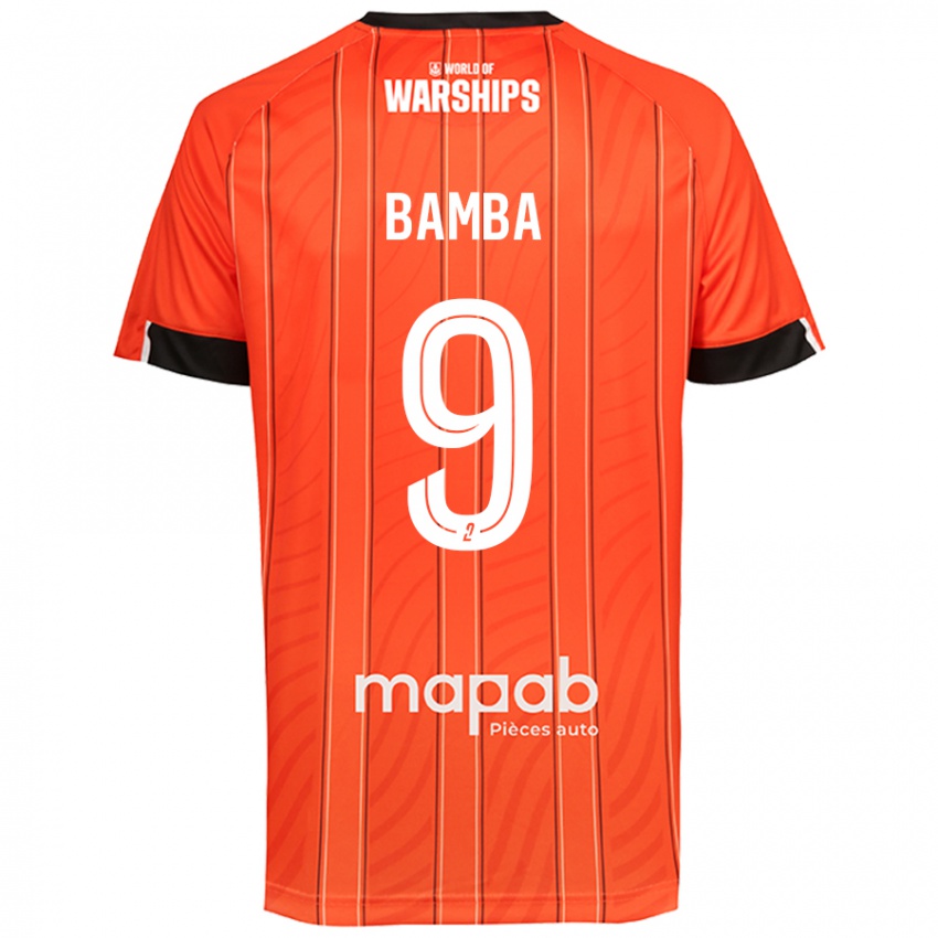 Damen Mohamed Bamba #9 Orange Heimtrikot Trikot 2024/25 T-Shirt