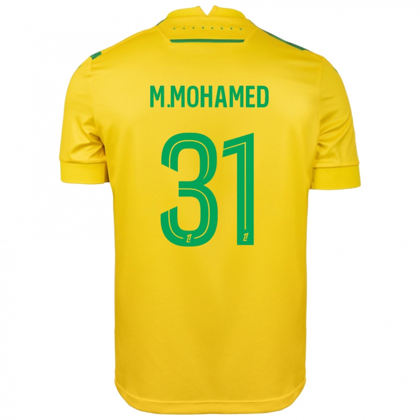 Damen Mostafa Mohamed #31 Gelb Grün Heimtrikot Trikot 2024/25 T-Shirt