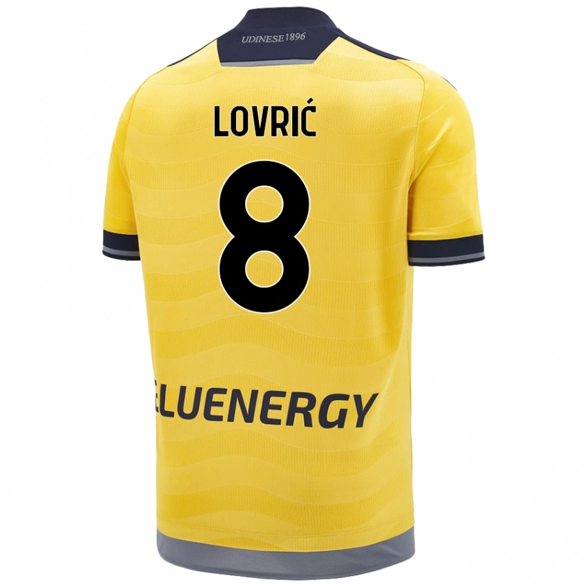 Damen Sandi Lovrić #8 Golden Auswärtstrikot Trikot 2024/25 T-Shirt