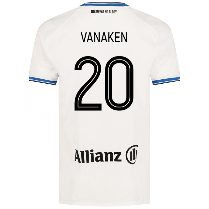 Damen Hans Vanaken #20 Weiß Auswärtstrikot Trikot 2024/25 T-Shirt