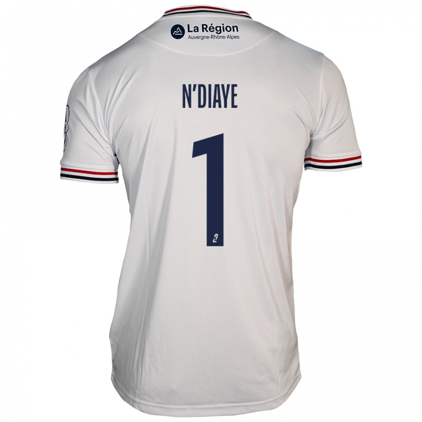 Damen Massamba N'diaye #1 Weiß Auswärtstrikot Trikot 2024/25 T-Shirt