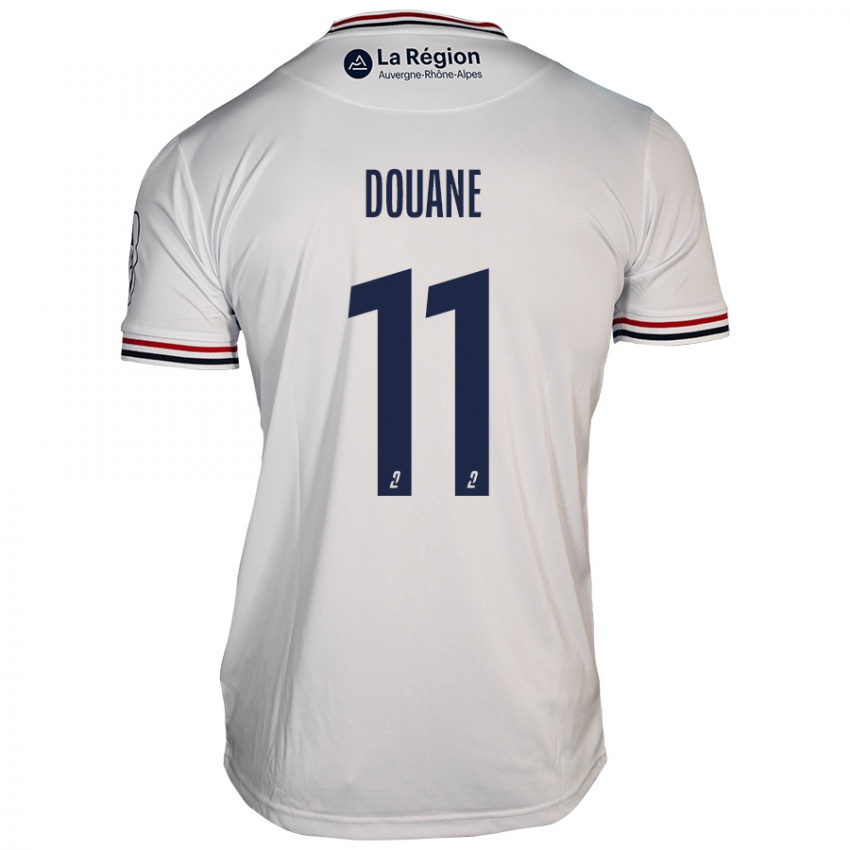 Damen Maïdine Douane #11 Weiß Auswärtstrikot Trikot 2024/25 T-Shirt