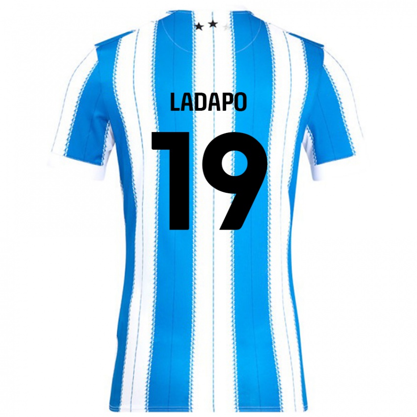 Herren Freddie Ladapo #19 Blau Weiß Heimtrikot Trikot 2024/25 T-Shirt