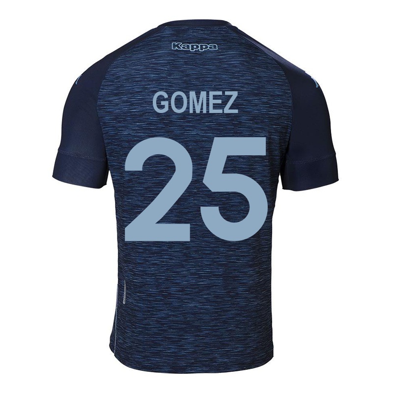 Damen Gaston Gomez #25 Dunkelblau Auswärtstrikot Trikot 2021/22 T-shirt