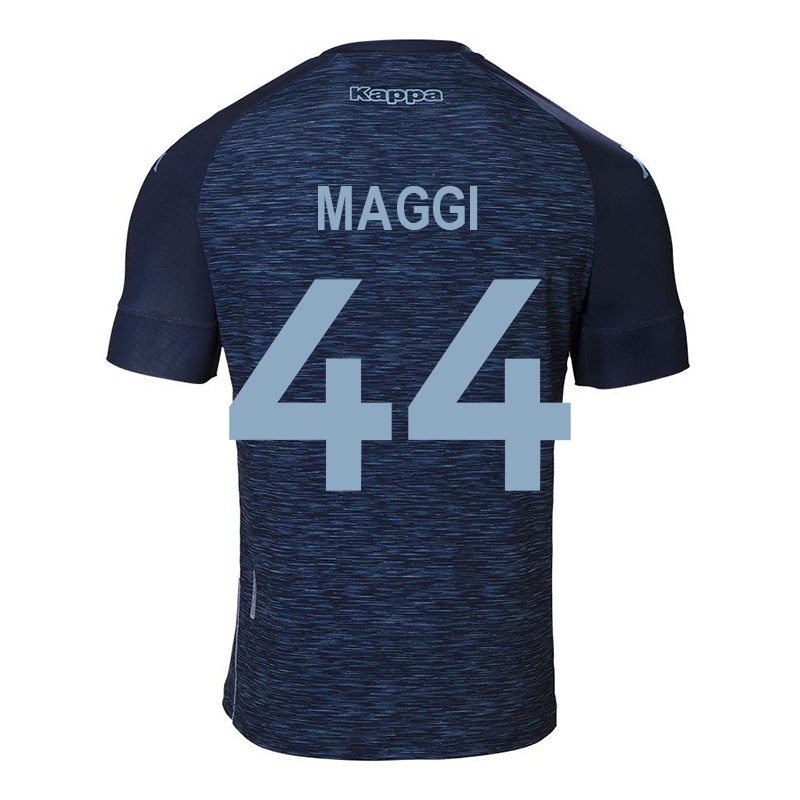 Damen Ivan Maggi #44 Dunkelblau Auswärtstrikot Trikot 2021/22 T-shirt